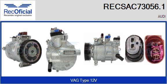 RECOFICIAL RECSAC73056.1 - Compresseur, climatisation cwaw.fr