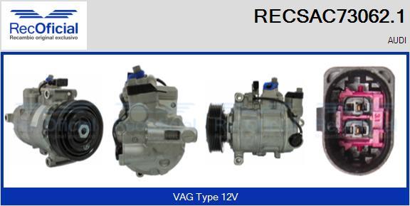 RECOFICIAL RECSAC73062.1 - Compresseur, climatisation cwaw.fr