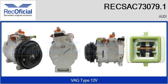 RECOFICIAL RECSAC73079.1 - Compresseur, climatisation cwaw.fr