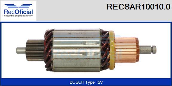 RECOFICIAL RECSAR10010.0 - Induit, démarreur cwaw.fr