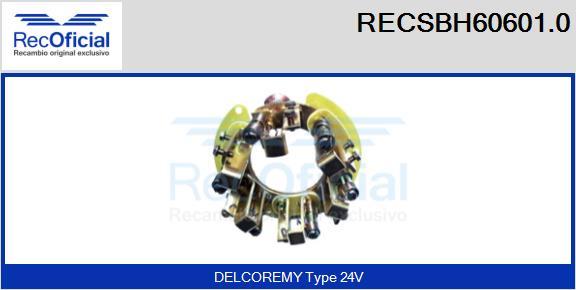 RECOFICIAL RECSBH60601.0 - Porte-balais cwaw.fr