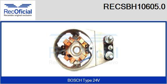 RECOFICIAL RECSBH10605.0 - Porte-balais cwaw.fr