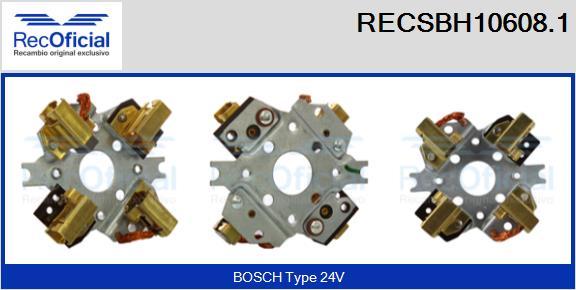 RECOFICIAL RECSBH10608.1 - Porte-balais cwaw.fr