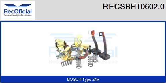 RECOFICIAL RECSBH10602.0 - Porte-balais cwaw.fr