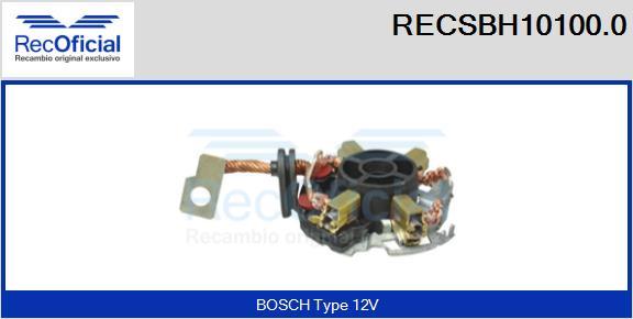 RECOFICIAL RECSBH10100.0 - Porte-balais cwaw.fr