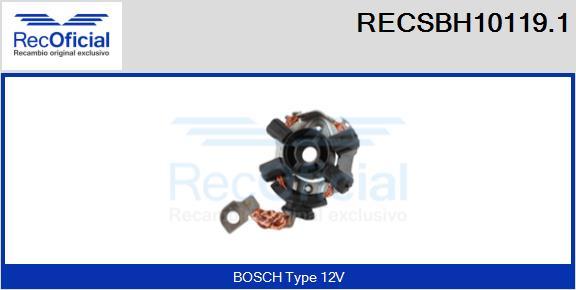 RECOFICIAL RECSBH10119.1 - Porte-balais cwaw.fr