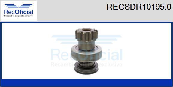 RECOFICIAL RECSDR10195.0 - Pignon, démarreur cwaw.fr