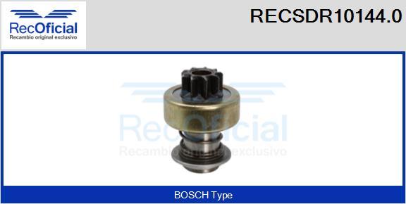 RECOFICIAL RECSDR10144.0 - Pignon, démarreur cwaw.fr