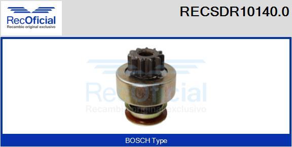 RECOFICIAL RECSDR10140.0 - Pignon, démarreur cwaw.fr