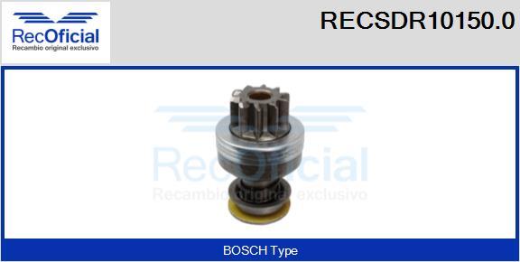 RECOFICIAL RECSDR10150.0 - Pignon, démarreur cwaw.fr