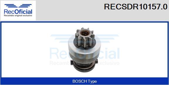 RECOFICIAL RECSDR10157.0 - Pignon, démarreur cwaw.fr
