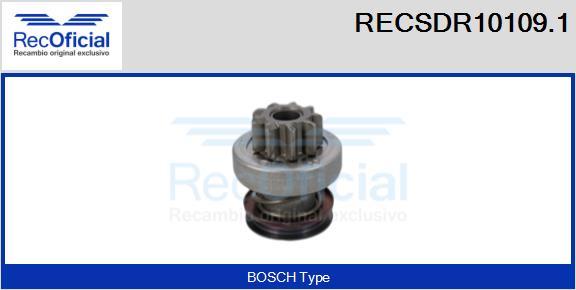 RECOFICIAL RECSDR10109.1 - Pignon, démarreur cwaw.fr