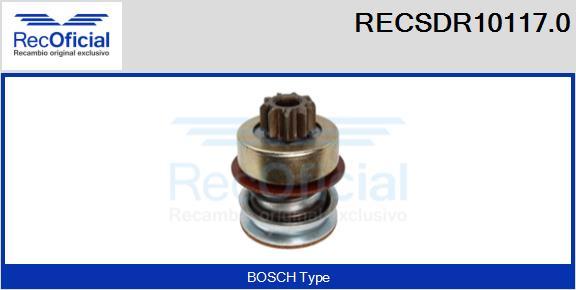 RECOFICIAL RECSDR10117.0 - Pignon, démarreur cwaw.fr