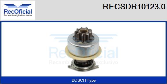 RECOFICIAL RECSDR10123.0 - Pignon, démarreur cwaw.fr