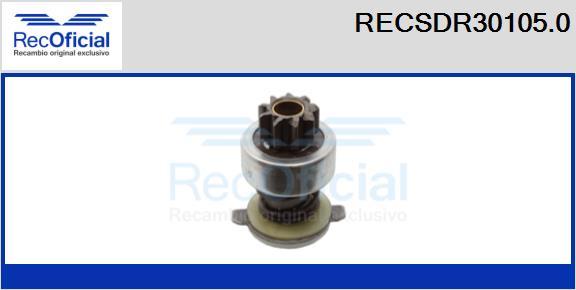 RECOFICIAL RECSDR30105.0 - Pignon, démarreur cwaw.fr