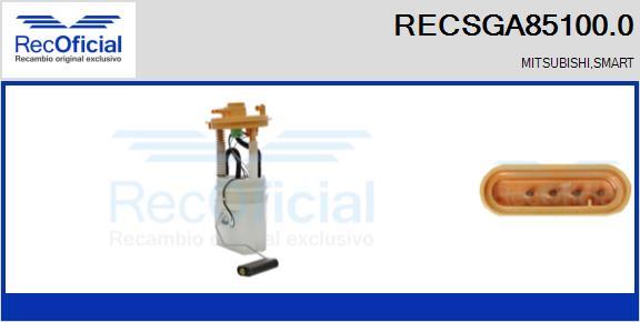 RECOFICIAL RECSGA85100.0 - Module d'alimentation en carburant cwaw.fr