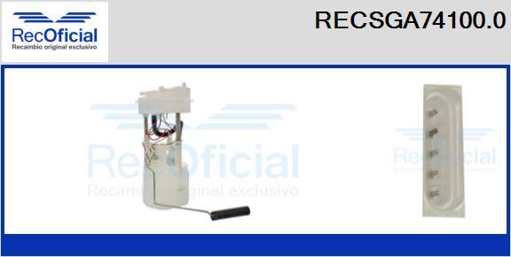 RECOFICIAL RECSGA74100.0 - Module d'alimentation en carburant cwaw.fr