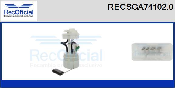 RECOFICIAL RECSGA74102.0 - Module d'alimentation en carburant cwaw.fr