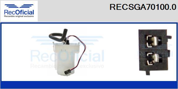 RECOFICIAL RECSGA70100.0 - Module d'alimentation en carburant cwaw.fr