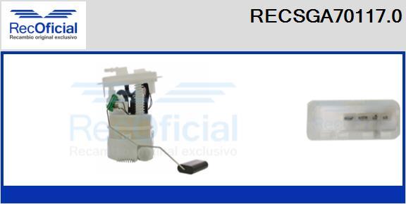 RECOFICIAL RECSGA70117.0 - Module d'alimentation en carburant cwaw.fr