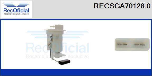 RECOFICIAL RECSGA70128.0 - Module d'alimentation en carburant cwaw.fr