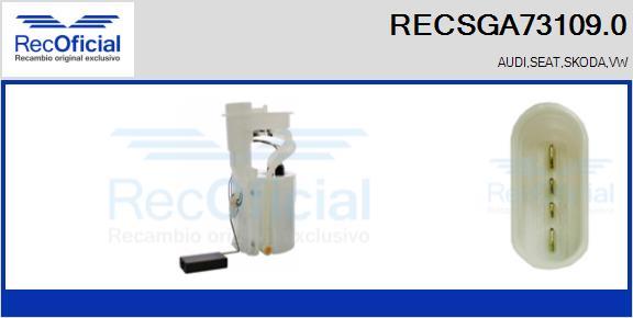 RECOFICIAL RECSGA73109.0 - Module d'alimentation en carburant cwaw.fr