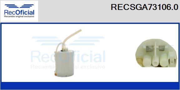 RECOFICIAL RECSGA73106.0 - Module d'alimentation en carburant cwaw.fr