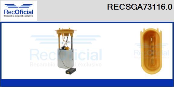 RECOFICIAL RECSGA73116.0 - Module d'alimentation en carburant cwaw.fr