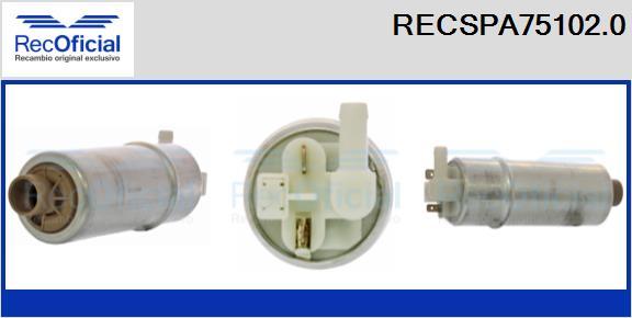 RECOFICIAL RECSPA75102.0 - Pompe à carburant cwaw.fr