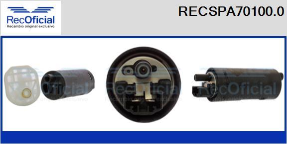 RECOFICIAL RECSPA70100.0 - Pompe à carburant cwaw.fr