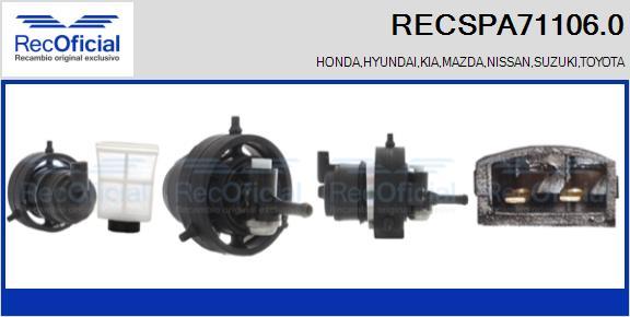 RECOFICIAL RECSPA71106.0 - Pompe à carburant cwaw.fr