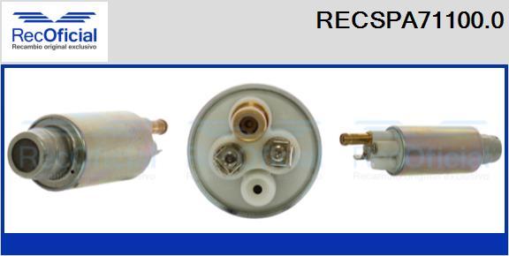 RECOFICIAL RECSPA71100.0 - Pompe à carburant cwaw.fr