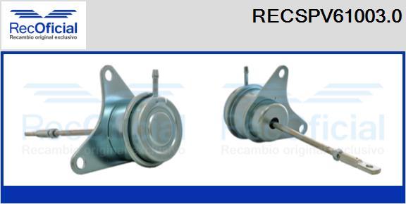 RECOFICIAL RECSPV61003.0 - Détendeur de suralimentation cwaw.fr