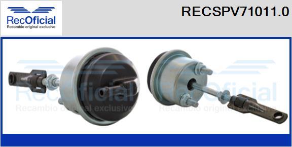 RECOFICIAL RECSPV71011.0 - Détendeur de suralimentation cwaw.fr