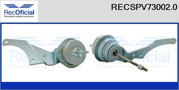 RECOFICIAL RECSPV73002.0 - Détendeur de suralimentation cwaw.fr