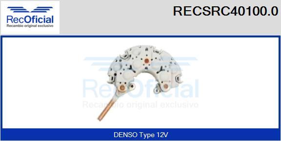 RECOFICIAL RECSRC40100.0 - Pont de diodes, alternateur cwaw.fr