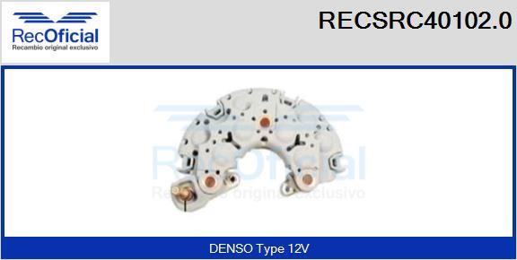 RECOFICIAL RECSRC40102.0 - Pont de diodes, alternateur cwaw.fr