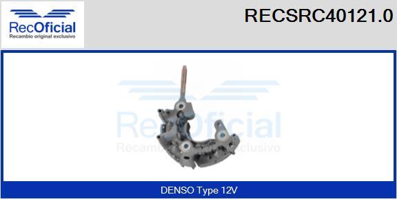 RECOFICIAL RECSRC40121.0 - Pont de diodes, alternateur cwaw.fr