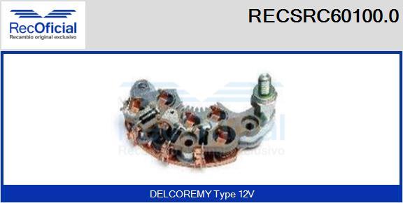 RECOFICIAL RECSRC60100.0 - Pont de diodes, alternateur cwaw.fr