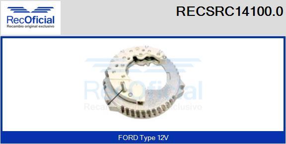 RECOFICIAL RECSRC14100.0 - Pont de diodes, alternateur cwaw.fr