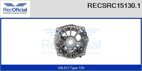 RECOFICIAL RECSRC15130.1 - Pont de diodes, alternateur cwaw.fr