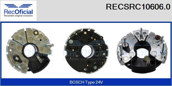 RECOFICIAL RECSRC10606.0 - Pont de diodes, alternateur cwaw.fr