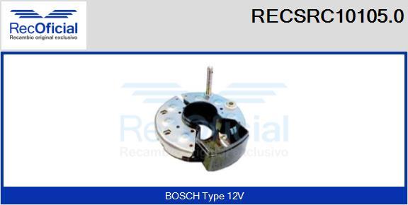 RECOFICIAL RECSRC10105.0 - Pont de diodes, alternateur cwaw.fr