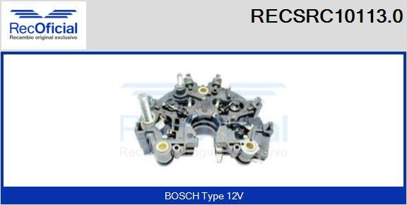 RECOFICIAL RECSRC10113.0 - Pont de diodes, alternateur cwaw.fr