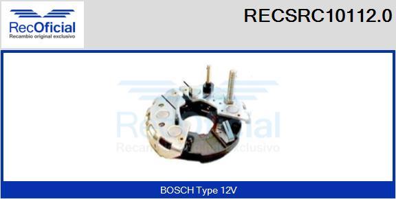 RECOFICIAL RECSRC10112.0 - Pont de diodes, alternateur cwaw.fr