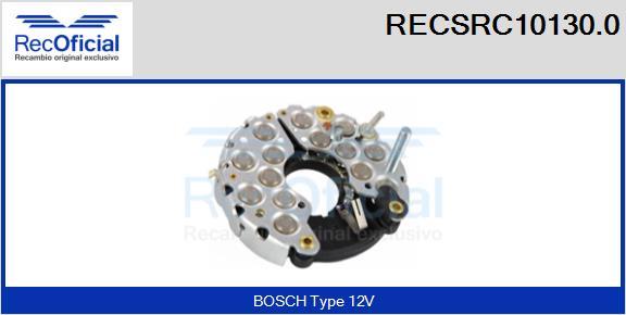 RECOFICIAL RECSRC10130.0 - Pont de diodes, alternateur cwaw.fr