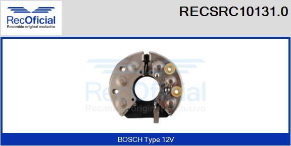 RECOFICIAL RECSRC10131.0 - Pont de diodes, alternateur cwaw.fr