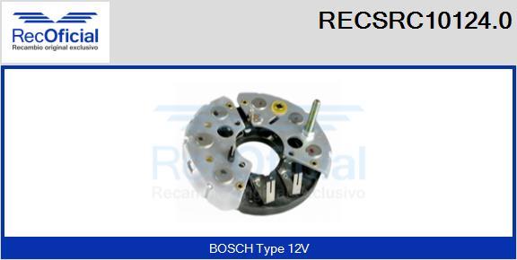 RECOFICIAL RECSRC10124.0 - Pont de diodes, alternateur cwaw.fr