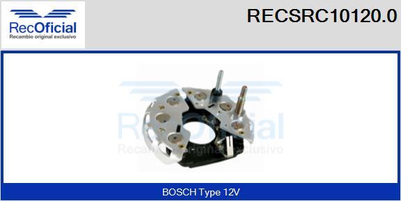 RECOFICIAL RECSRC10120.0 - Pont de diodes, alternateur cwaw.fr