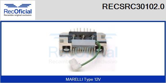 RECOFICIAL RECSRC30102.0 - Pont de diodes, alternateur cwaw.fr